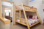 Open Den with a Twin over Double Bunk Bed 